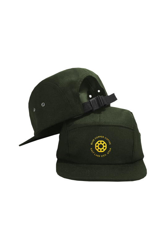 Embroidered Five Panel Cap